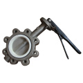 Stainless Steel Lug Type Butterfly Valve (lever operator)